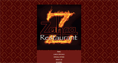Desktop Screenshot of eatatzahra.com
